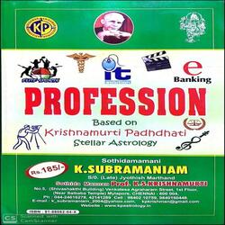 Profession Based on Krishnamurti<br> Astrology [English]